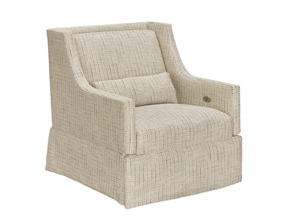 Hudson - Skirted Recliner, Special Order - Beige