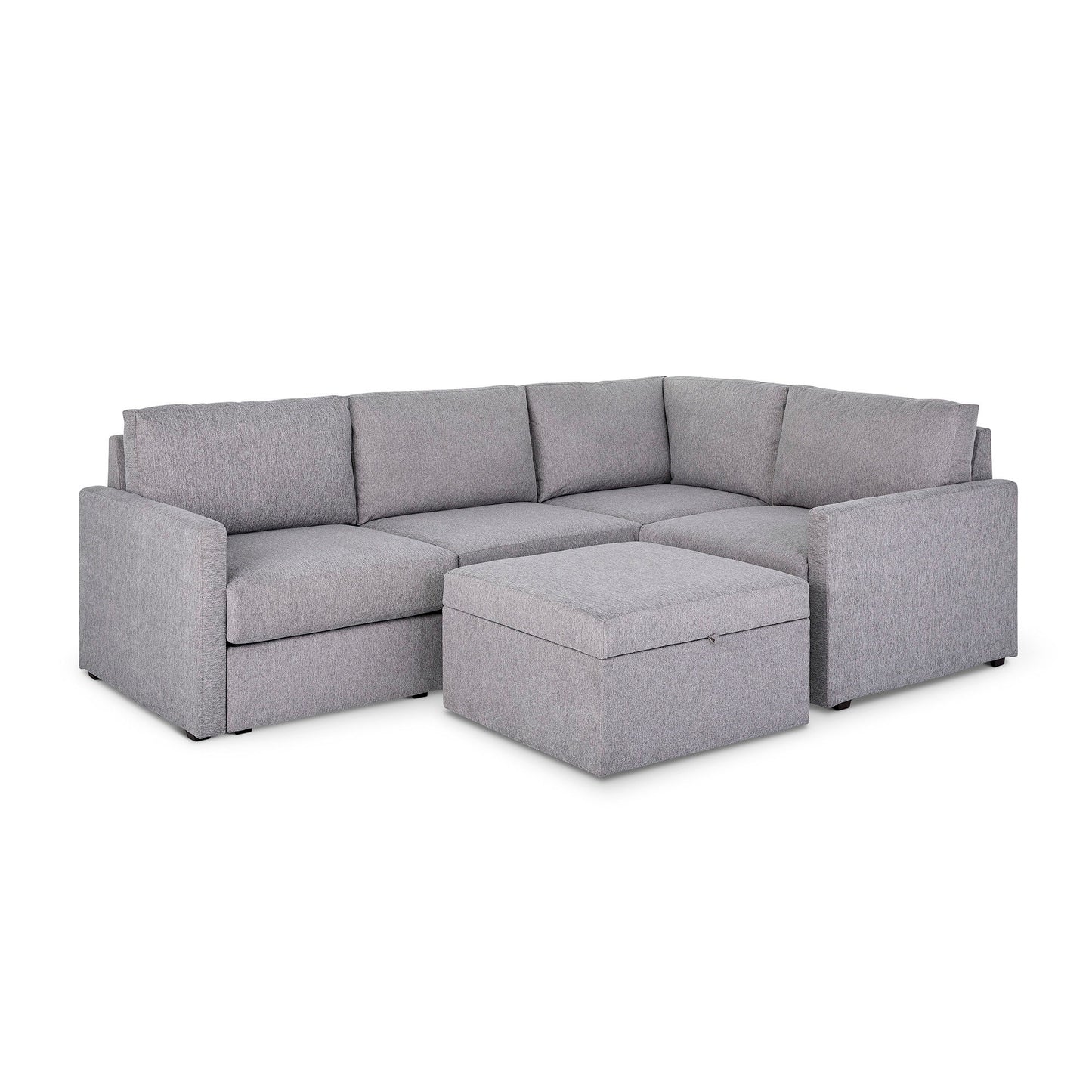 Flex - Sectional, Storage Ottoman