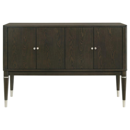 Reseda - 4-Door Dining Sideboard Server With Shelves - Ash Brown