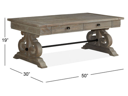 Tinley Park - Rectangular Cocktail Table - Dove Tail Gray