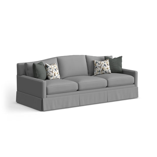 Lottie - Fabric Sofa With Skirt Trim