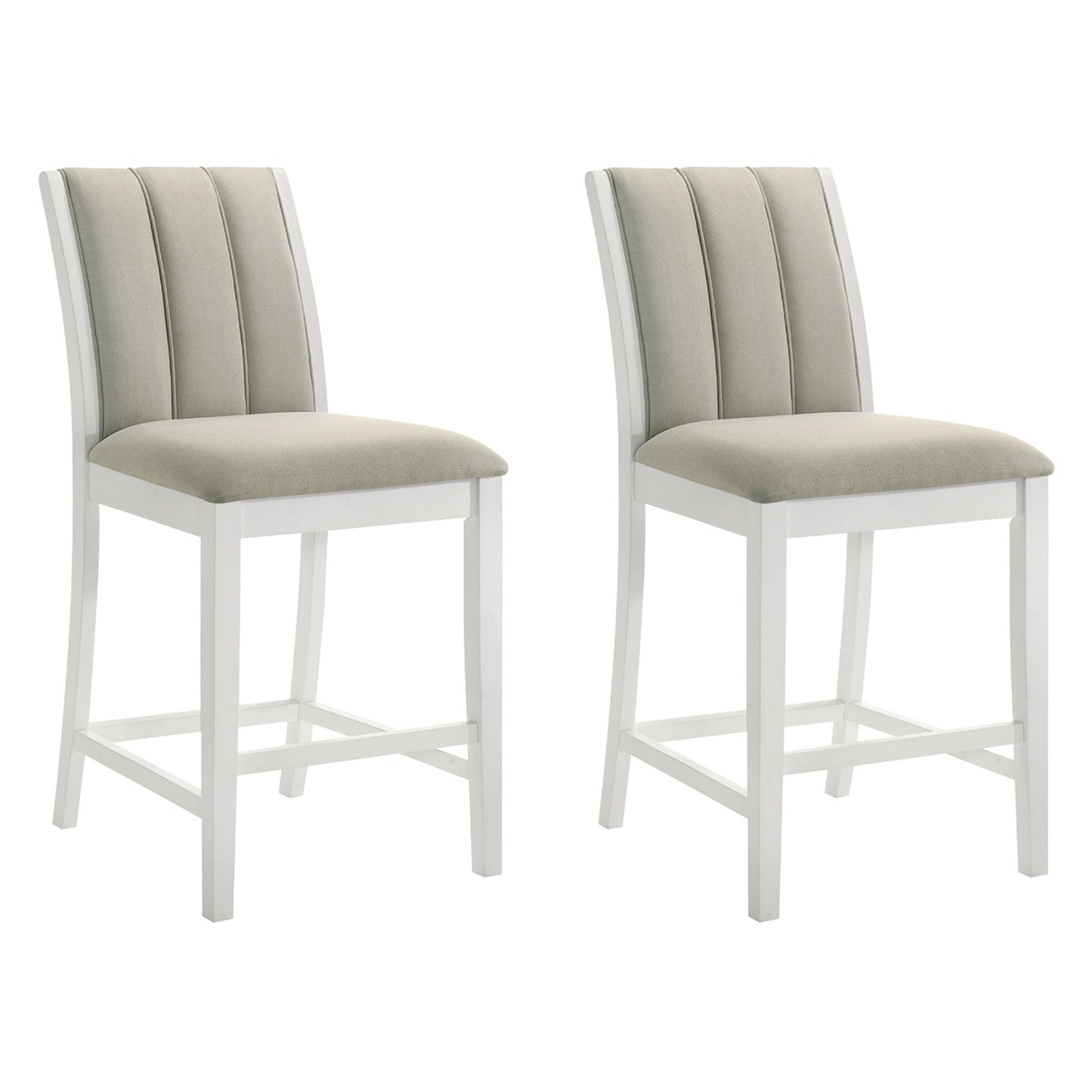 Nolan - 26" Counter Height Rubberwood Barstool