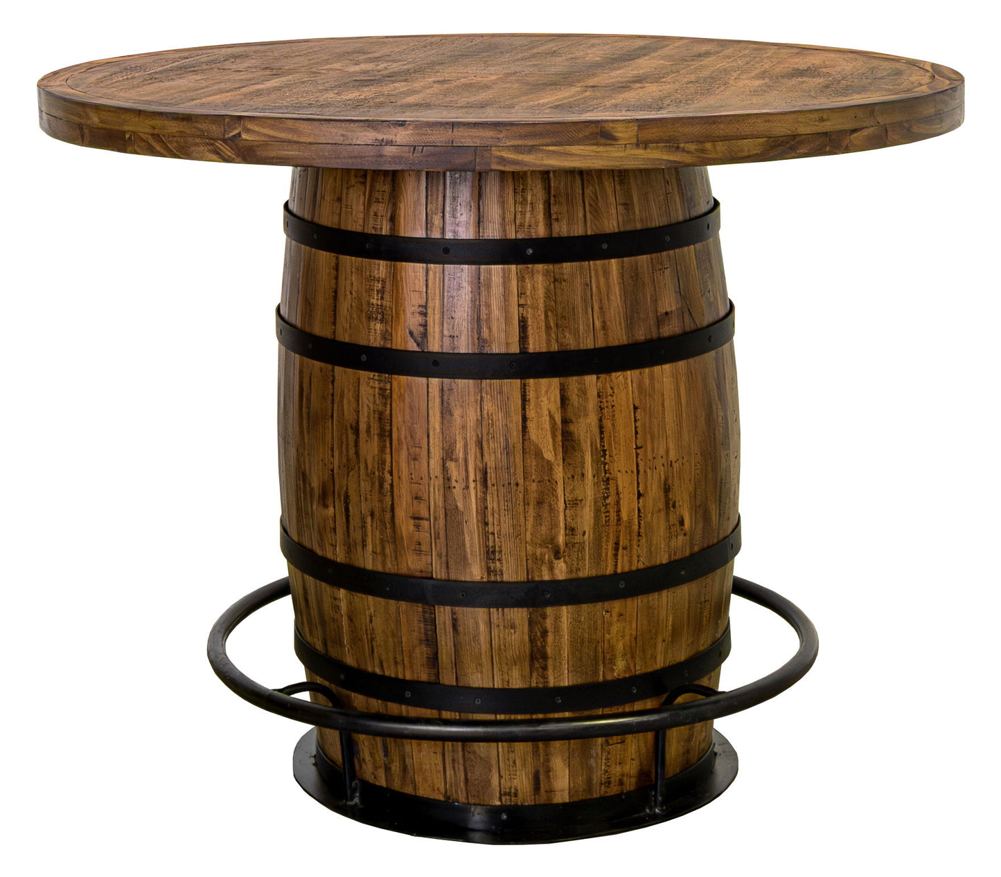 Sawyer Barrel - Table - Saddle Brown