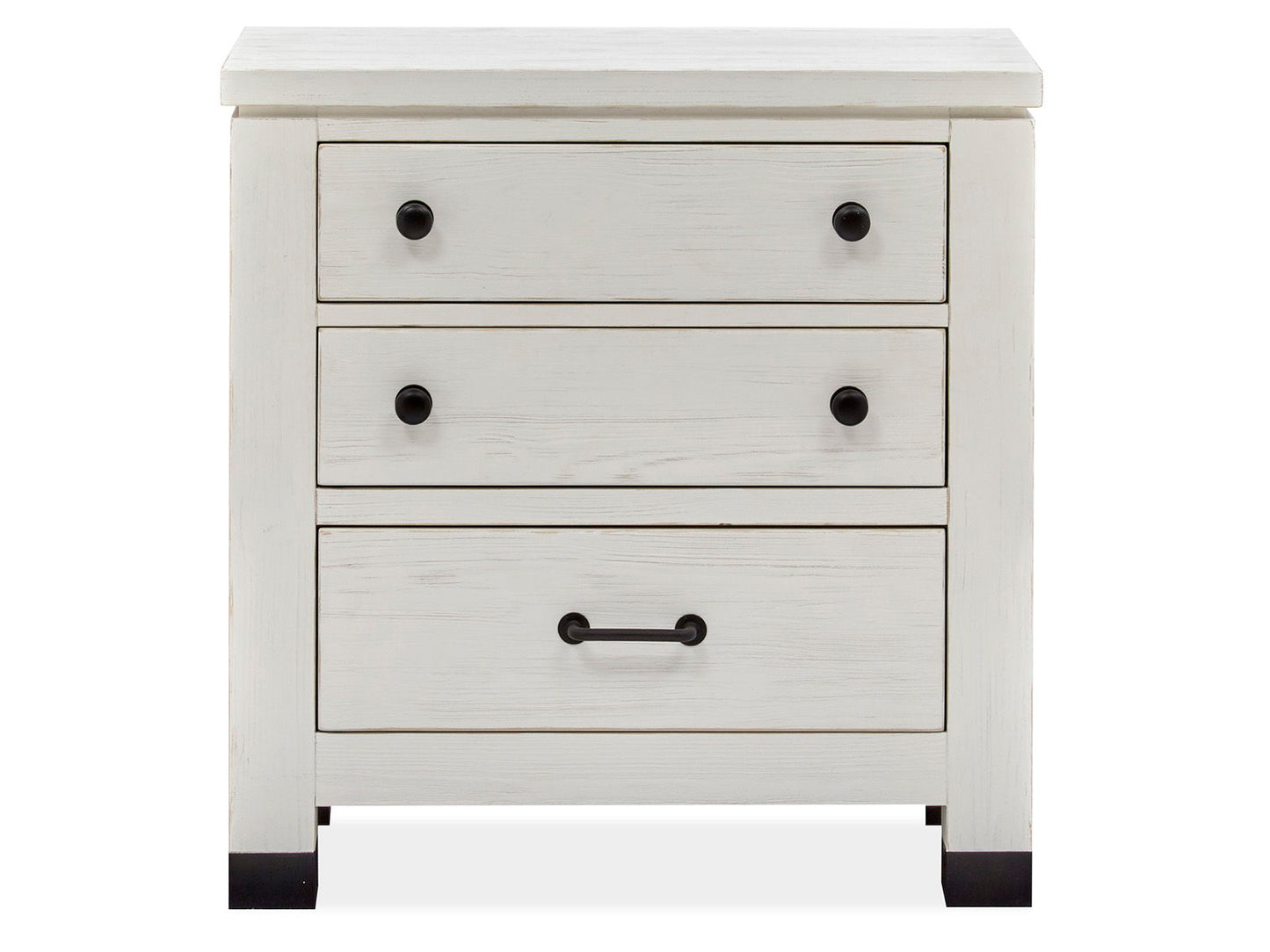Harper Springs - Drawer Nightstand - Silo White