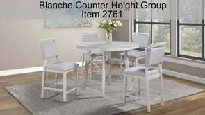 Blanche - Counter Height Chair (Set of 2) - Antique White